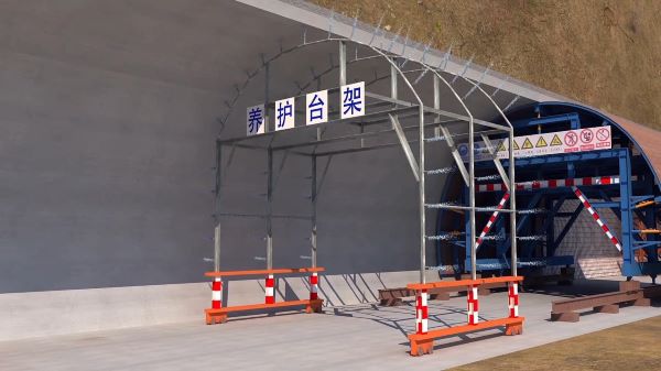 如东县隧道施工动画制作公司 - 隧道施工工艺和施工方法 - 隧道施工汇报动画视频 - bim 工程施工动画